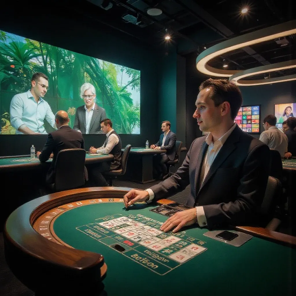 Vibrant Casino Realm